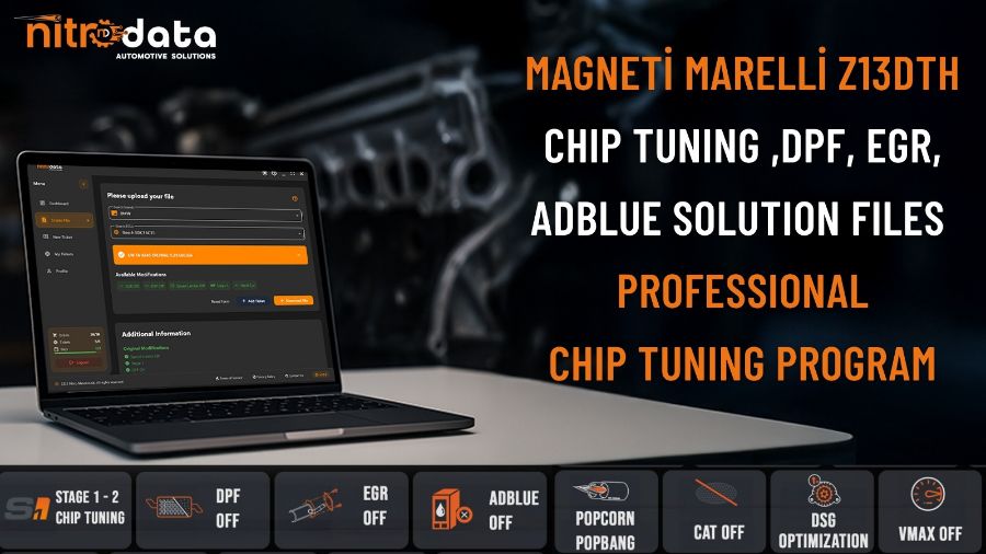 Z13DTH Chip Tuning, DPF-EGR-AdBlue Solution Files | Automatic ECU Software Solutions with Nitro Data