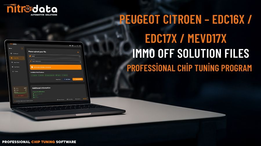 PEUGEOT CITROEN – EDC16x / EDC17x / MEVD17x IMMO OFF Rehberi | Nitro Data ECU Çözümleri