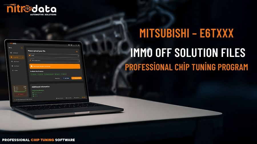 MITSUBISHI – E6Txxx IMMO OFF Rehberi | Nitro Data ECU Çözümleri