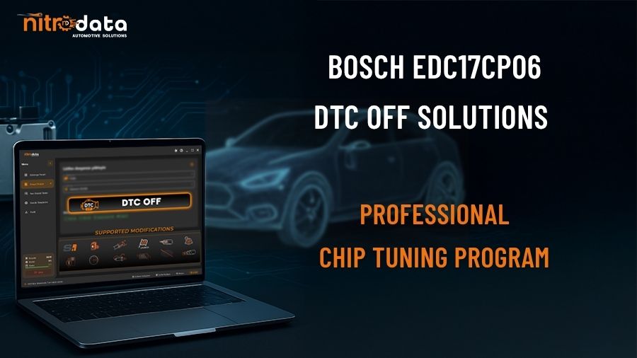 EDC17CP06 DTC OFF Solutions | Automatic Fault Code Deletion - Nitro Data