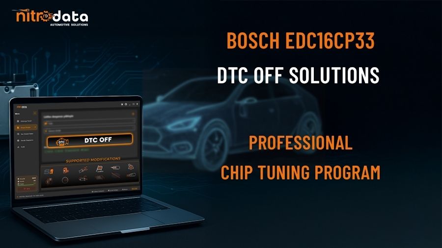 EDC16CP33 DTC OFF Solutions | Automatic Fault Code Deletion - Nitro Data