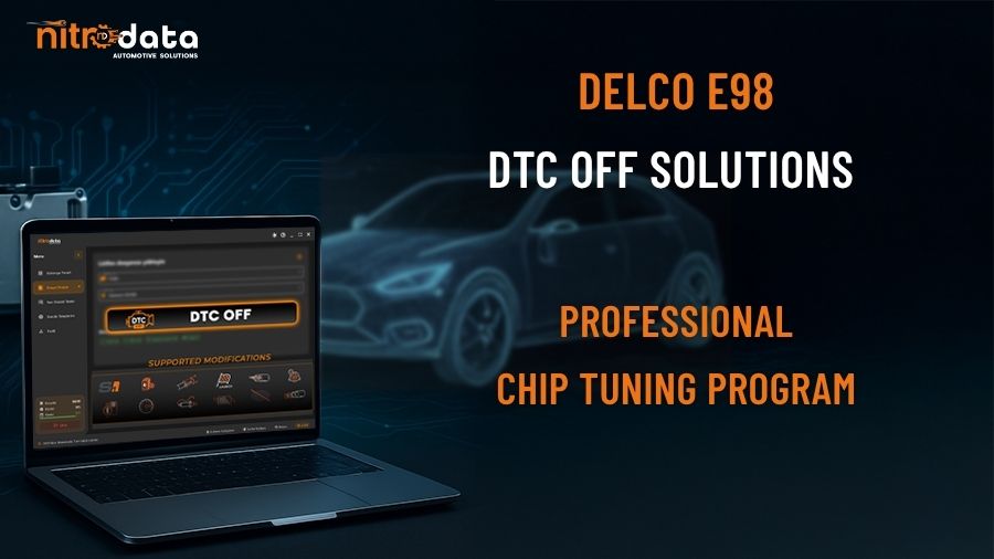 E98 DTC OFF Solutions | Automatic Fault Code Deletion - Nitro Data